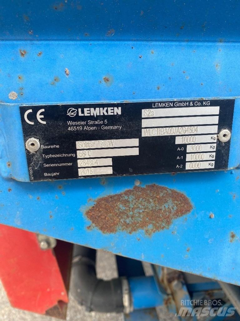Lemken Solitair 12 Sorvetőgép