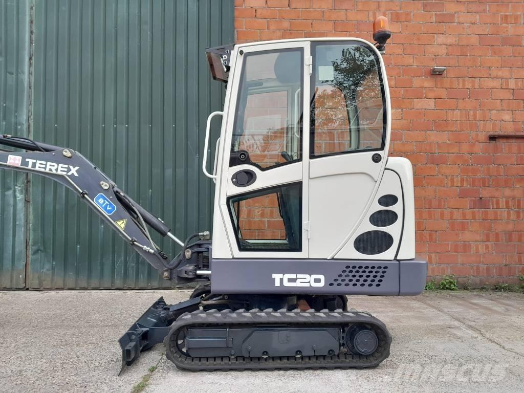 Terex TC 20 Mini kotrók < 7t