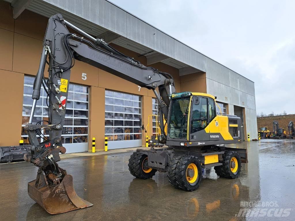 Volvo EW180E Gumikerekes kotrók