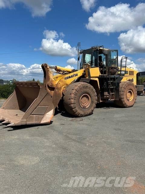 Komatsu WA 500-6 Gumikerekes homlokrakodók