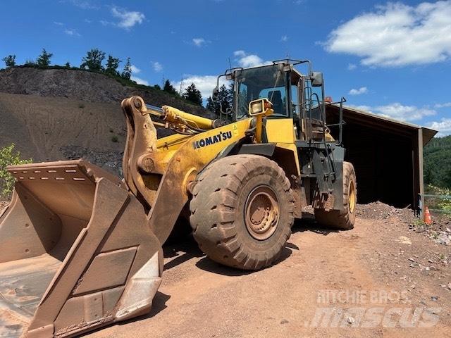 Komatsu WA 500-6 Gumikerekes homlokrakodók