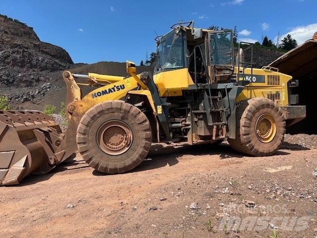 Komatsu WA 500-6 Gumikerekes homlokrakodók