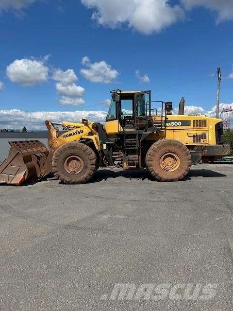 Komatsu WA 500-6 Gumikerekes homlokrakodók
