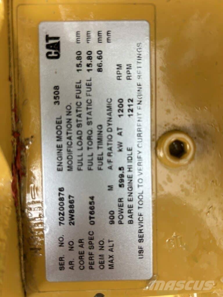 CAT 3508 Tengeri segédmotorok