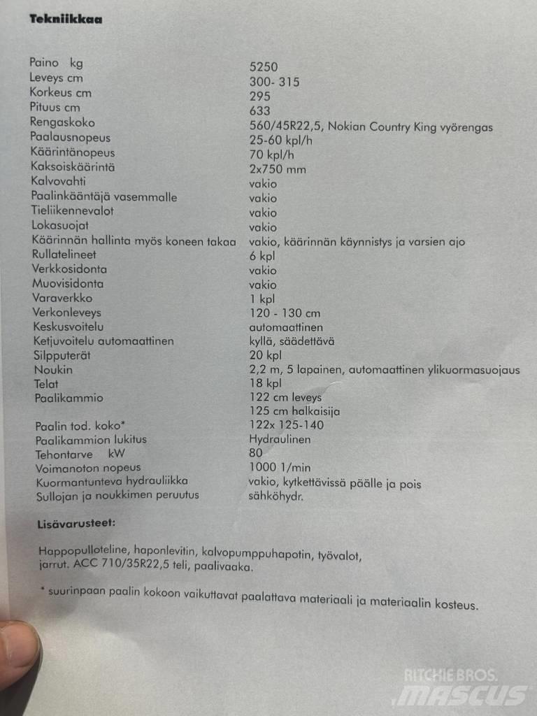 Agronic ACC Pulse M Körbálázók