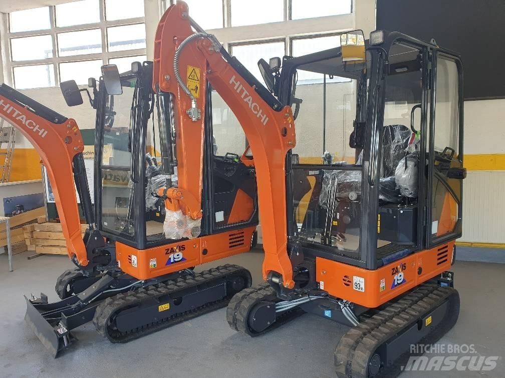 Hitachi ZX 19 Mini kotrók < 7t