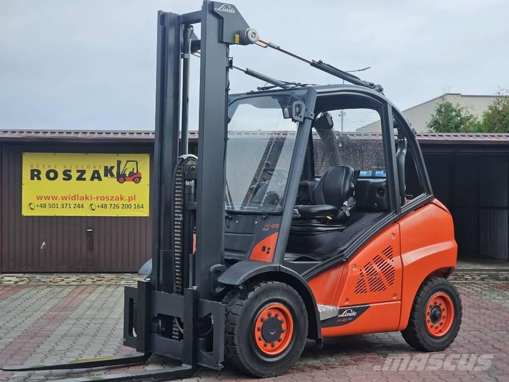 Linde H45T-02 Gázüzemű targoncák