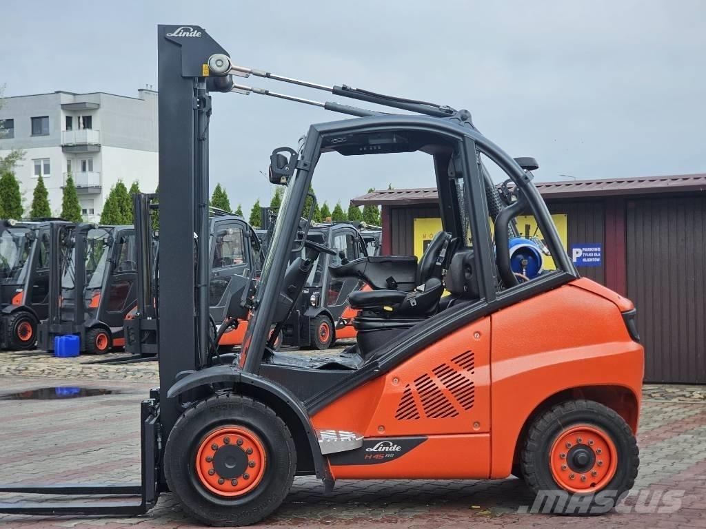 Linde H45T-02 Gázüzemű targoncák