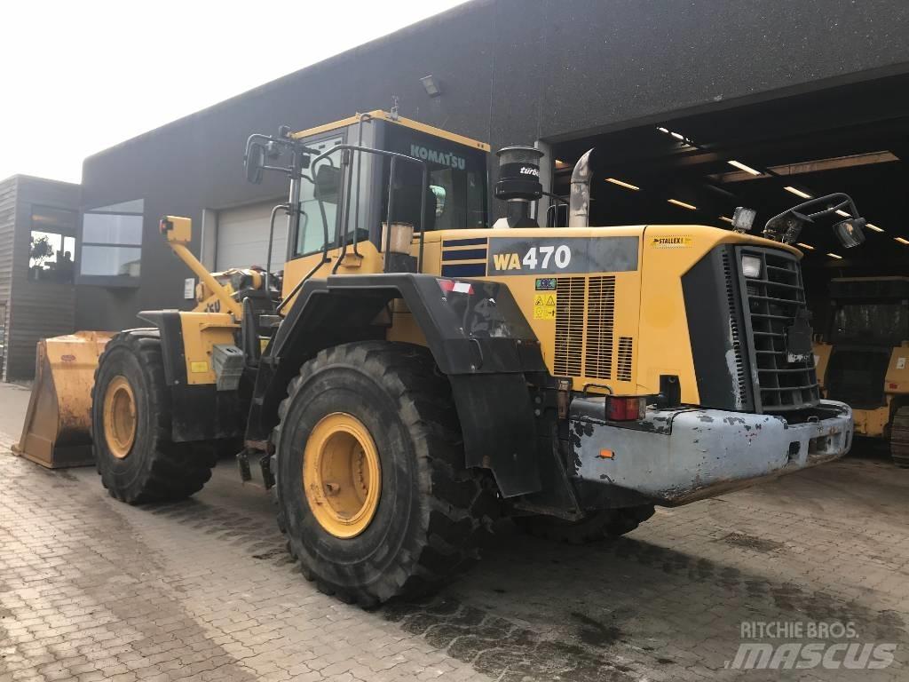 Komatsu WA470-6LC Gumikerekes homlokrakodók