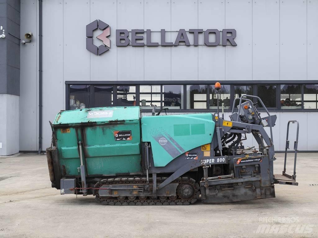 Vögele Super 800 Aszfalt terítõ gépek