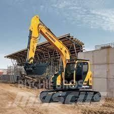 Hyundai HX 145 LCR Gumikerekes kotrók