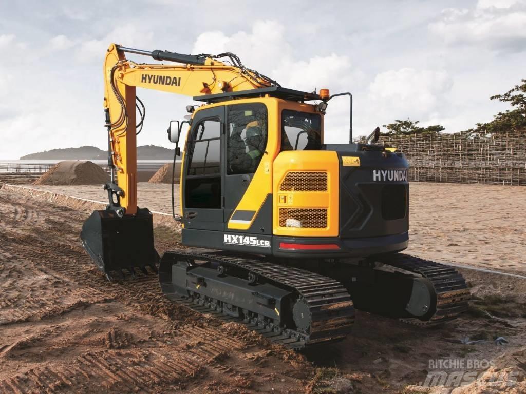 Hyundai HX 145 LCR Gumikerekes kotrók