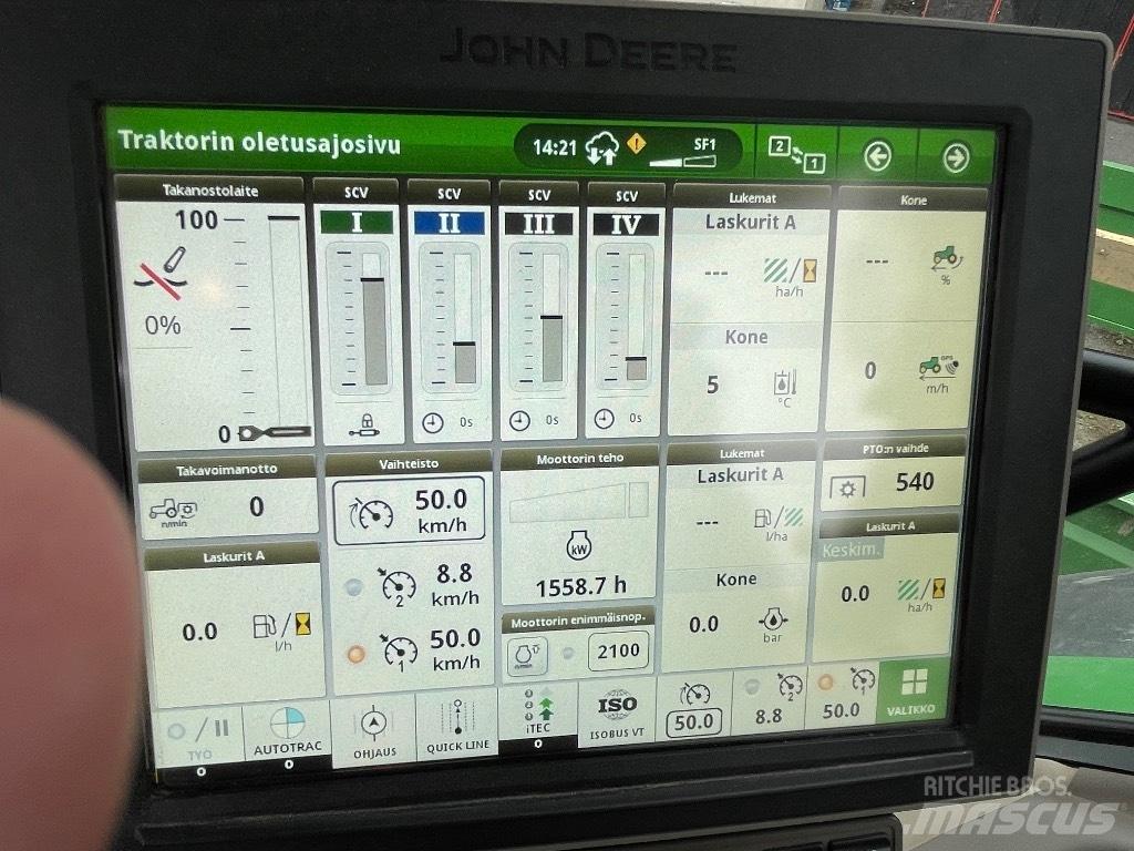 John Deere 6155R Traktorok
