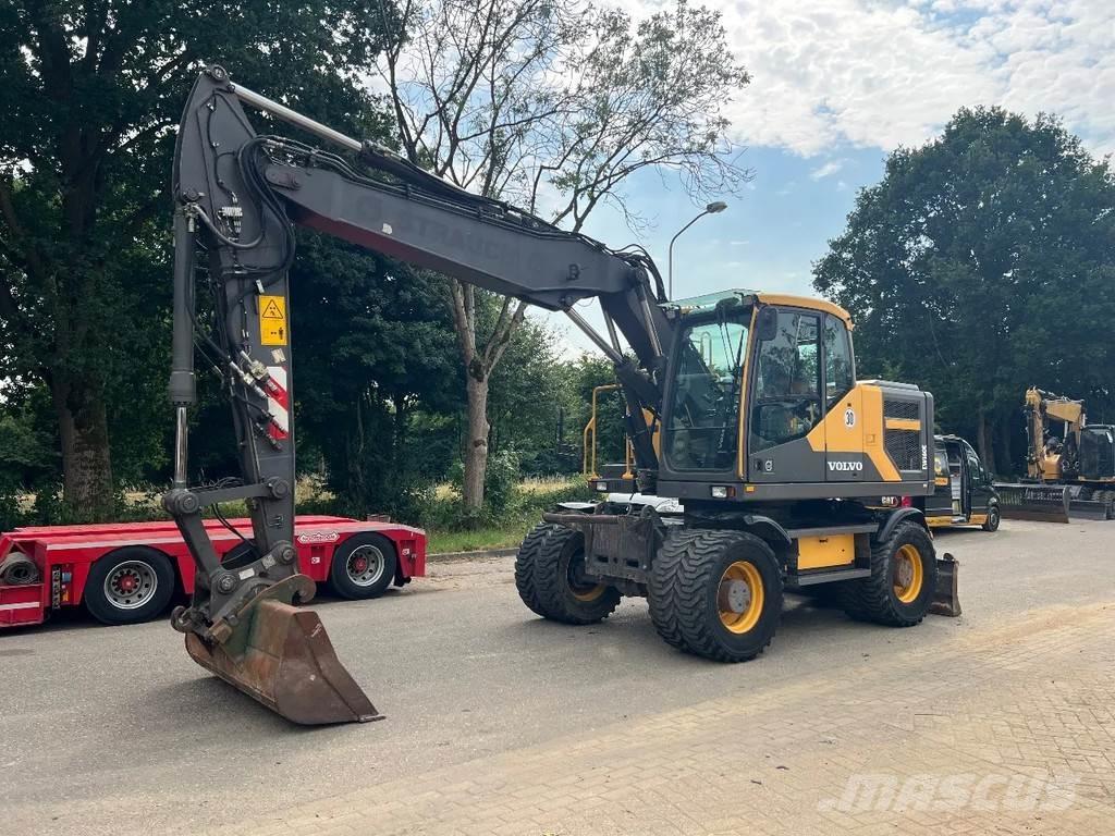 Volvo EW160 Gumikerekes kotrók