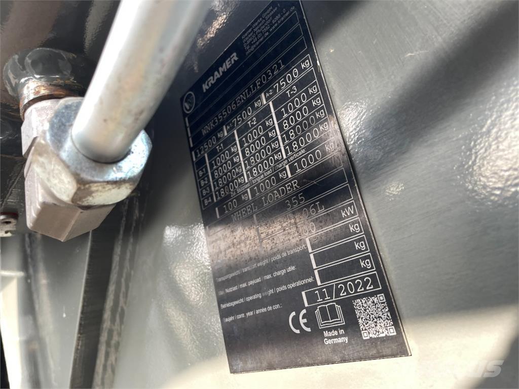 Kramer KL70.8L Gumikerekes homlokrakodók