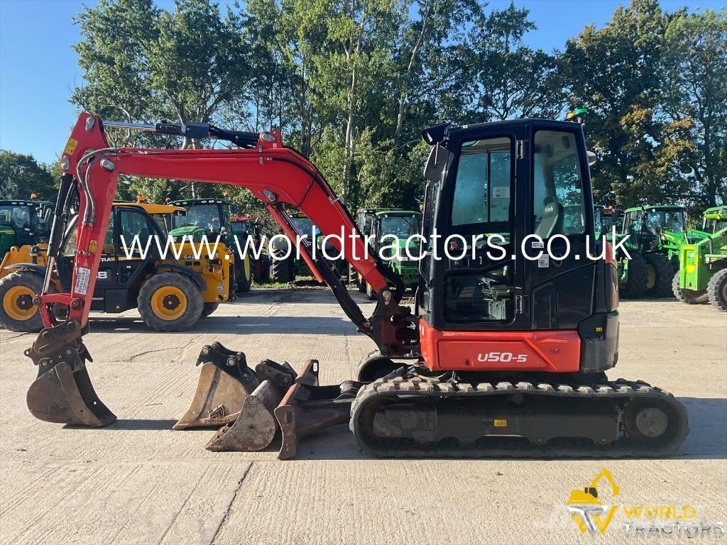 Kubota U 50-5 Mini kotrók < 7t