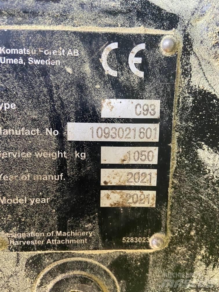 Komatsu 901XC Betakarítók