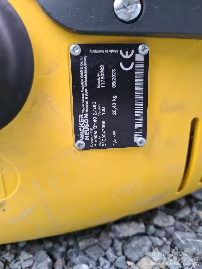 Wacker Neuson BH40 Fejtőgépek
