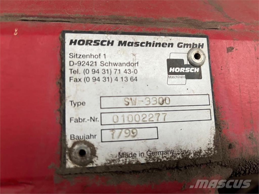 Horsch SW-3300 Vetőgépek