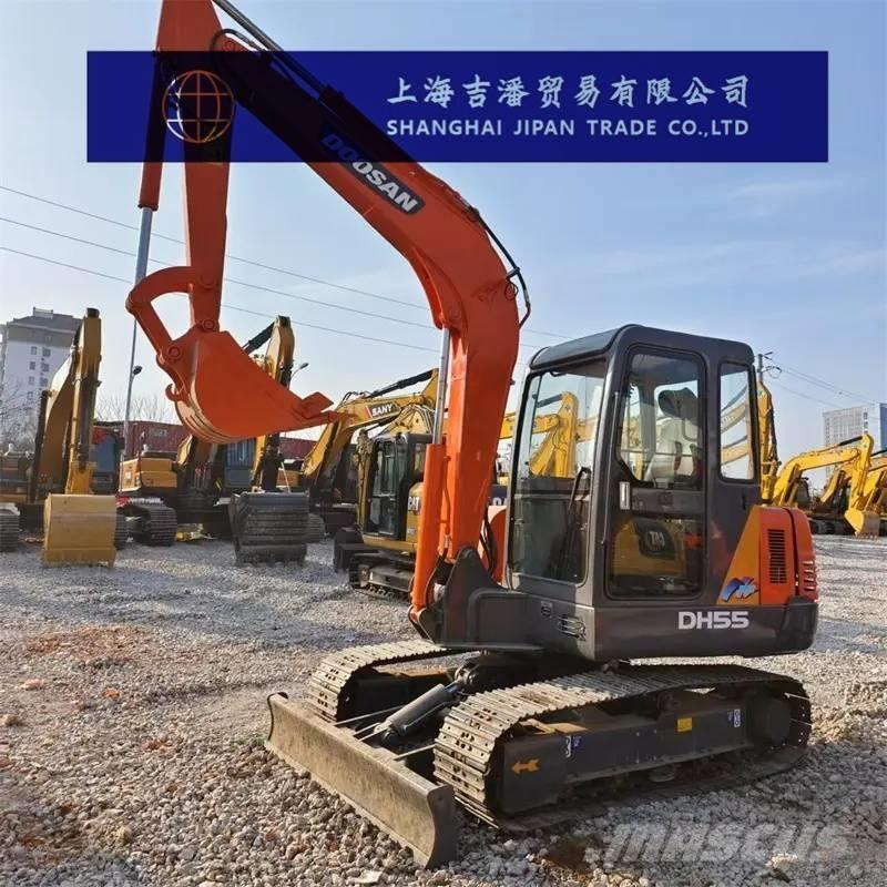 Doosan DH 55 Mini kotrók < 7t