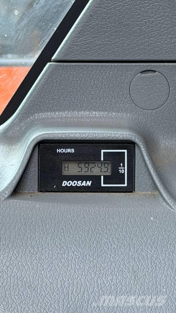 Doosan DX 165 W-5 Gumikerekes kotrók