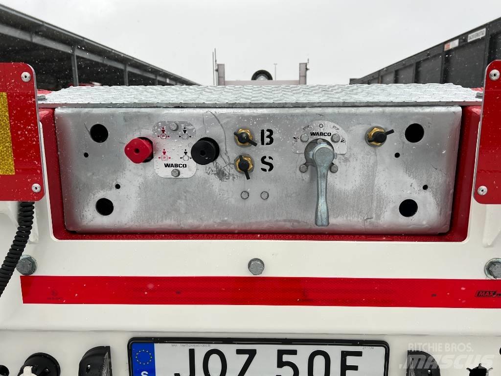 MAX Trailer 510-Z-2L Mélybölcsős félpótkocsik