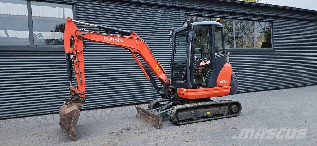 Kubota KX71-3 Mini kotrók < 7t
