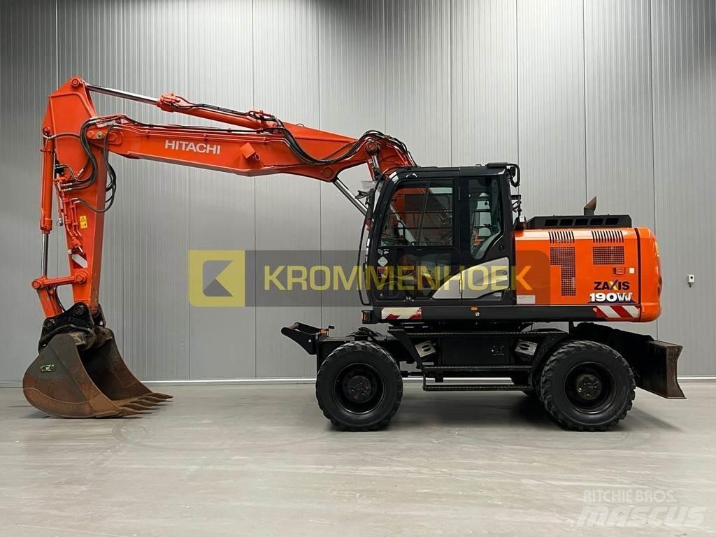 Hitachi ZX 190 W-6 Gumikerekes kotrók
