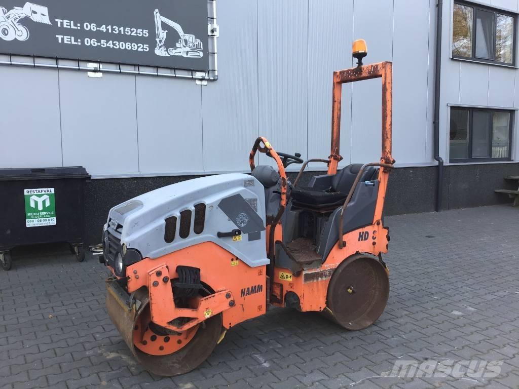 Hamm HD 8 VV Ikerdobos hengerek
