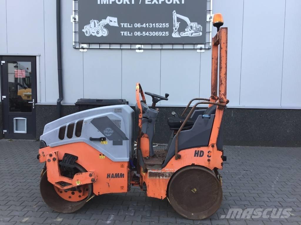 Hamm HD 8 VV Ikerdobos hengerek