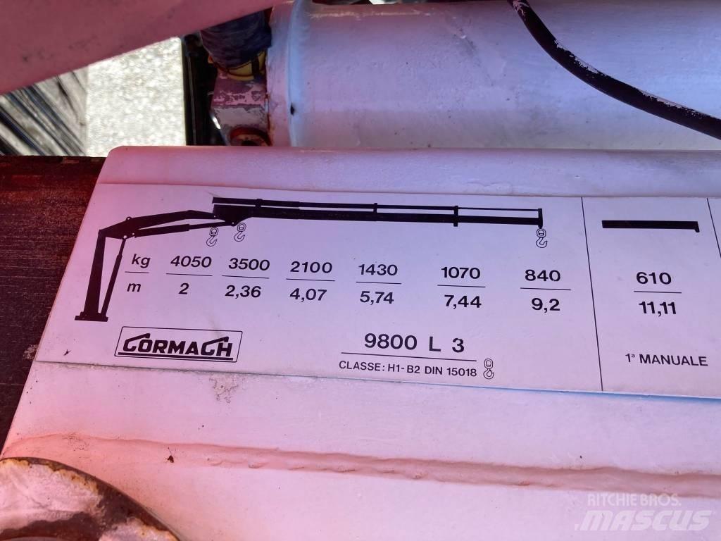 Cormach 9800-E Rakodó daruk