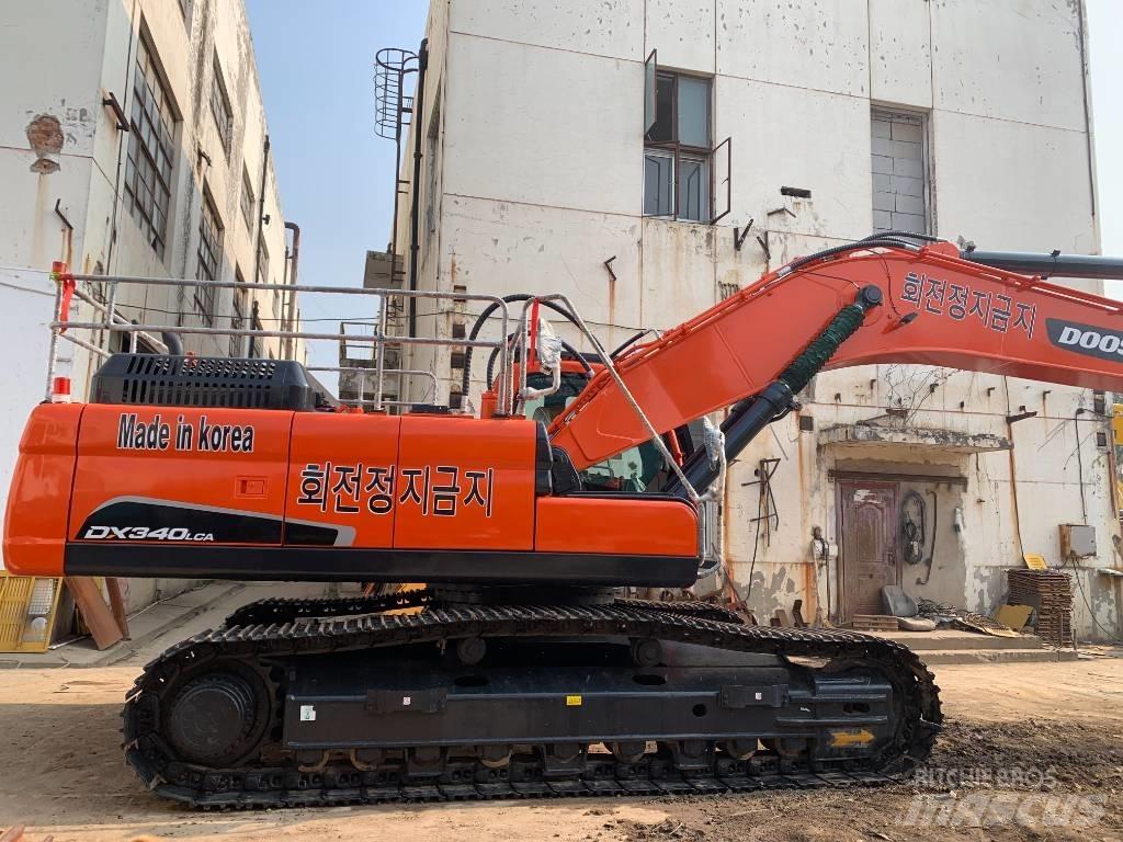 Doosan DX 340 LCA Lánctalpas kotrók