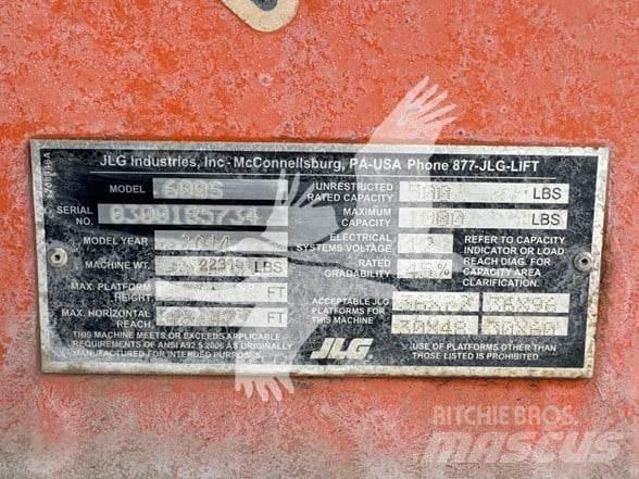 JLG 600S Teleszkópos emelők