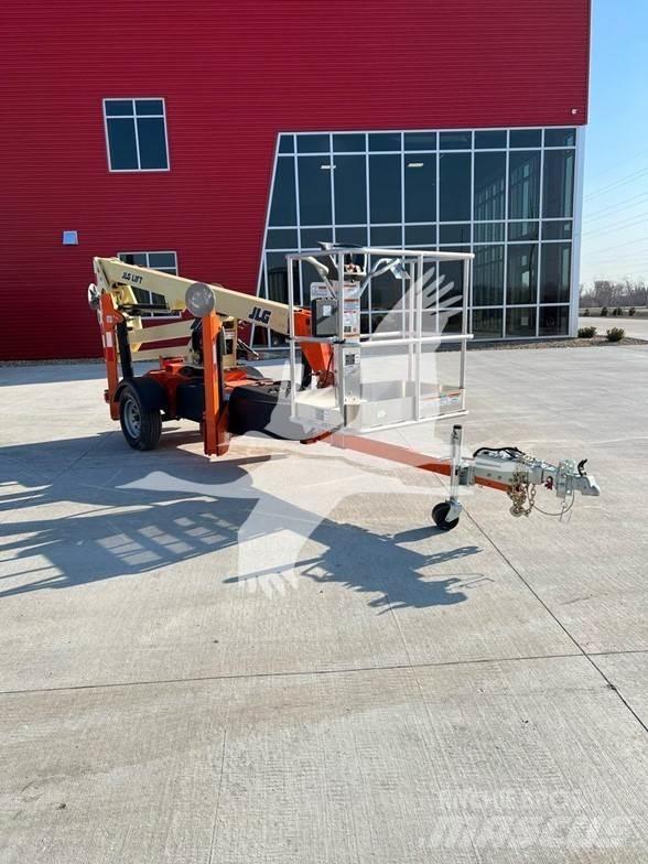 JLG T350 Pótkocsira szerelt emelők és állványok