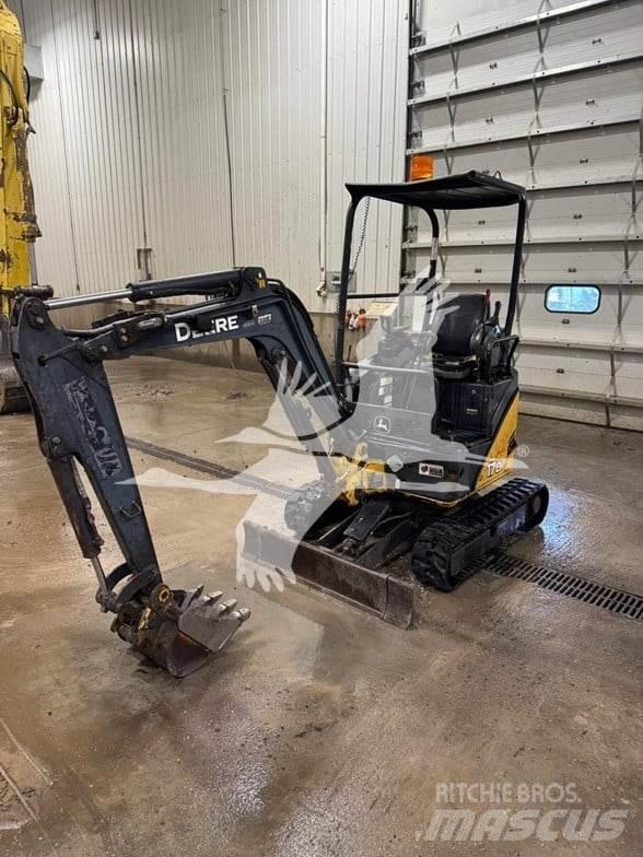 John Deere 17 Mini kotrók < 7t