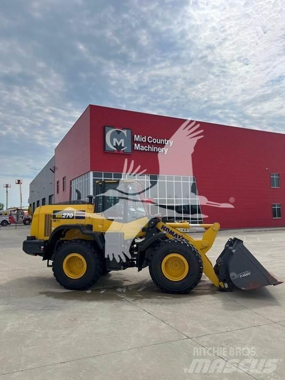 Komatsu WA270 Gumikerekes homlokrakodók