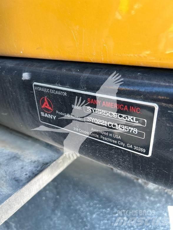 Sany SY225C Lánctalpas kotrók