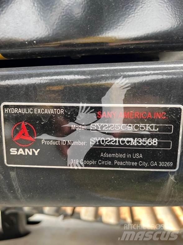 Sany SY225C Lánctalpas kotrók
