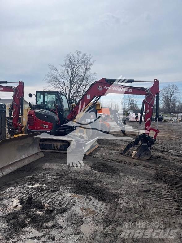 Yanmar VIO80 Lánctalpas kotrók