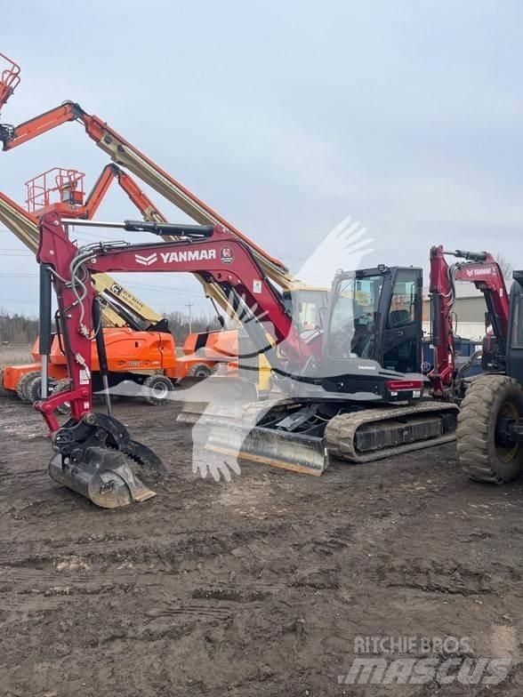 Yanmar VIO80 Lánctalpas kotrók