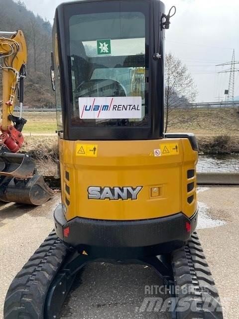 Sany SY26U Mini kotrók < 7t