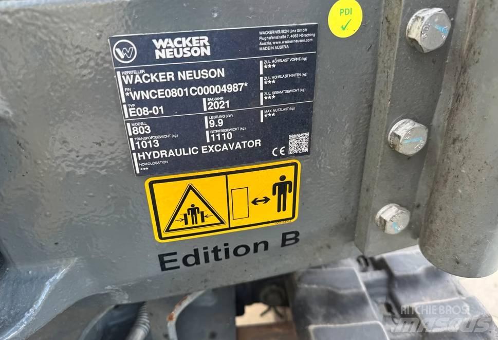 Wacker Neuson 803 Lánctalpas kotrók