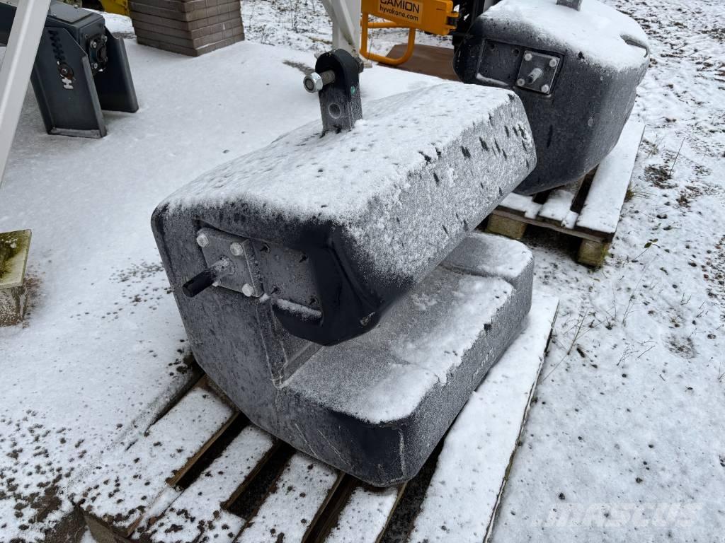  Lisäpaino 1000kg Orr súlyok