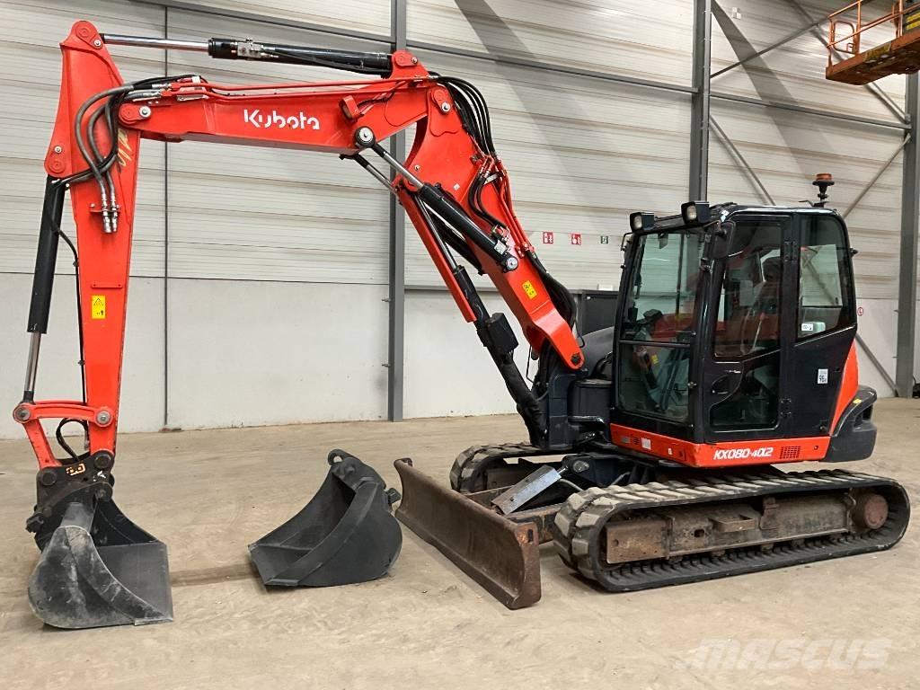 Kubota KX 080-4 A 2 Közepes (midi) kotrók 7 t - 12 t