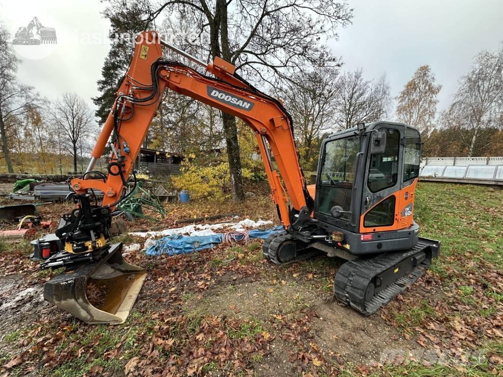 Doosan DX 62 R Mini kotrók < 7t