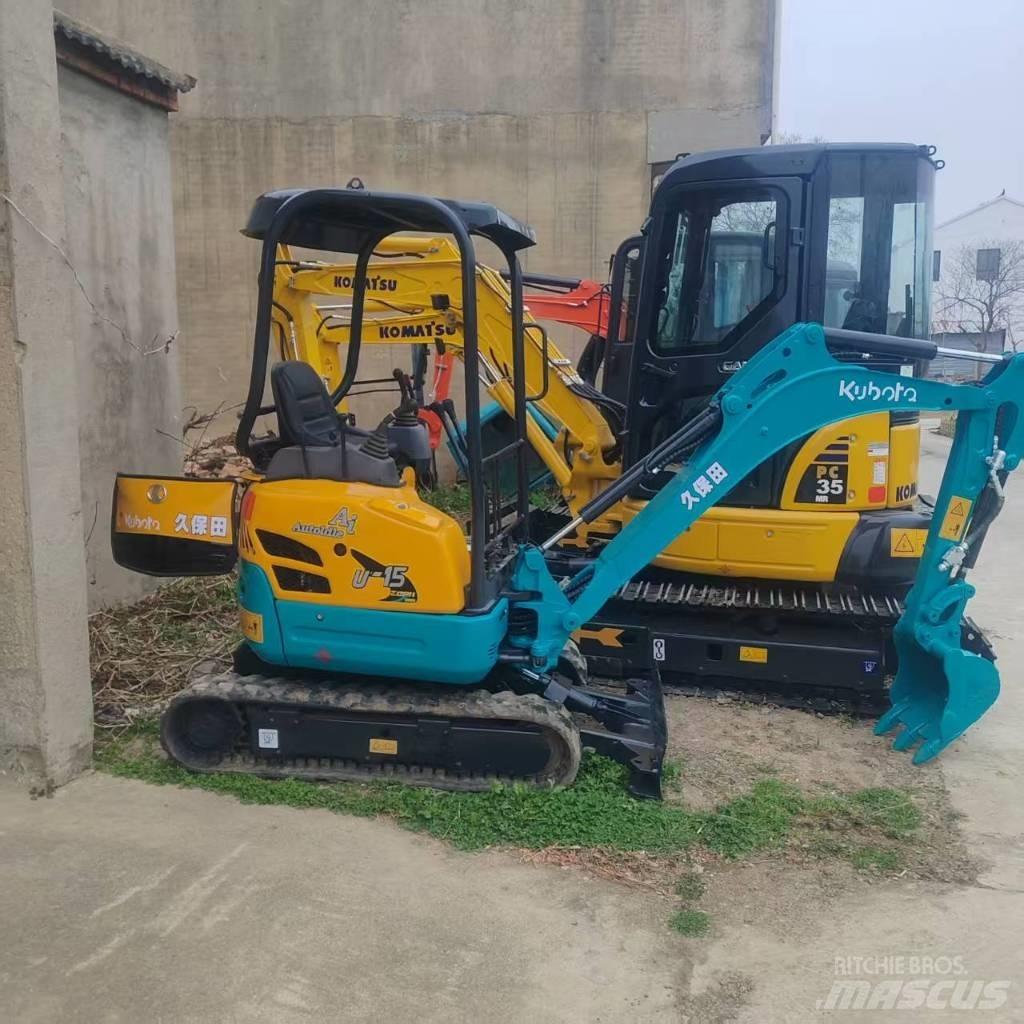 Kubota U15 Mini kotrók < 7t