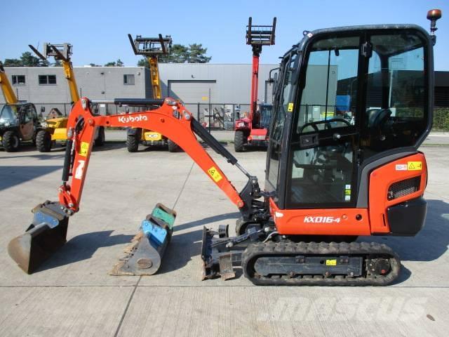 Kubota KX016-4 (100) Mini kotrók < 7t