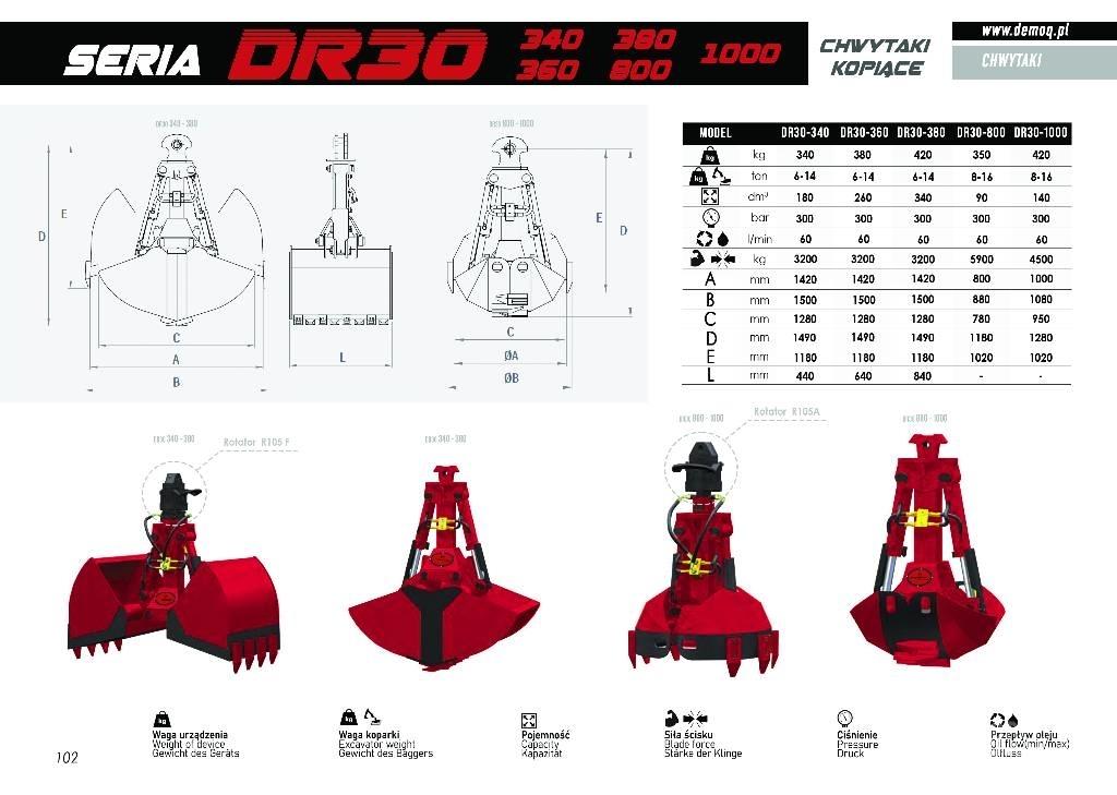  DEMOQ DR30 Markolók