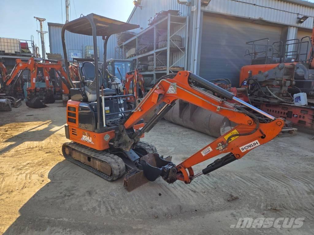 Hitachi ZX 19 U-6 Mini kotrók < 7t