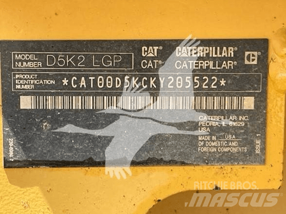 CAT D5K2 LGP lánctalpas dózerek